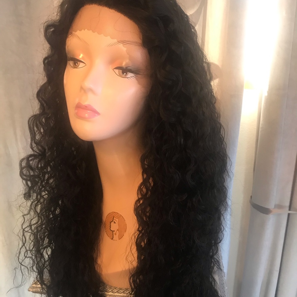 Lace front wig